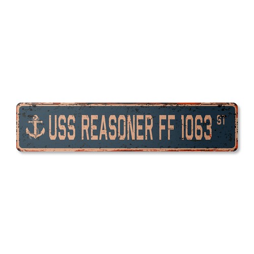 Uss reasoner 1063 vintage - reasoner,